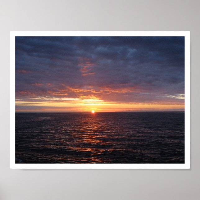 Baja Sunrise Poster (Vorne)