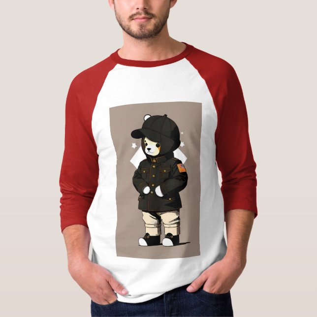 Baja-usa T-Shirt (Vorderseite)
