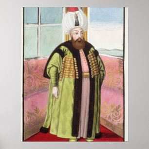 Bajazet (Bayezid) II (c.1447-1512) called 'Adli', Poster