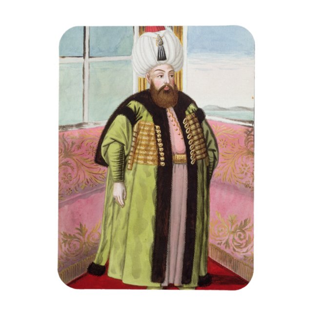 Bajazet (Bayezid) II (c.1447-1512), genannt "Adli" Magnet (Vertikal)