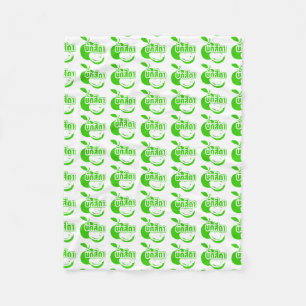 Bak Sida Ō Farang geschrieben in Thai Isaan Dialec Fleecedecke