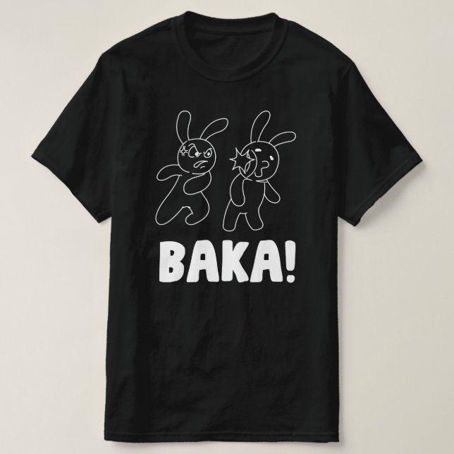 Baka-Dummhase T-Shirt (Design vorne)