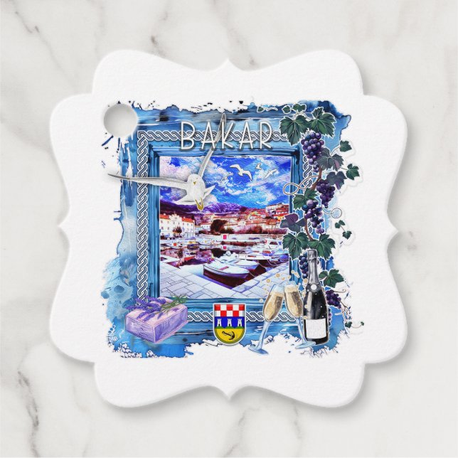 Bakar Geschenkanhänger (Vorderseite)