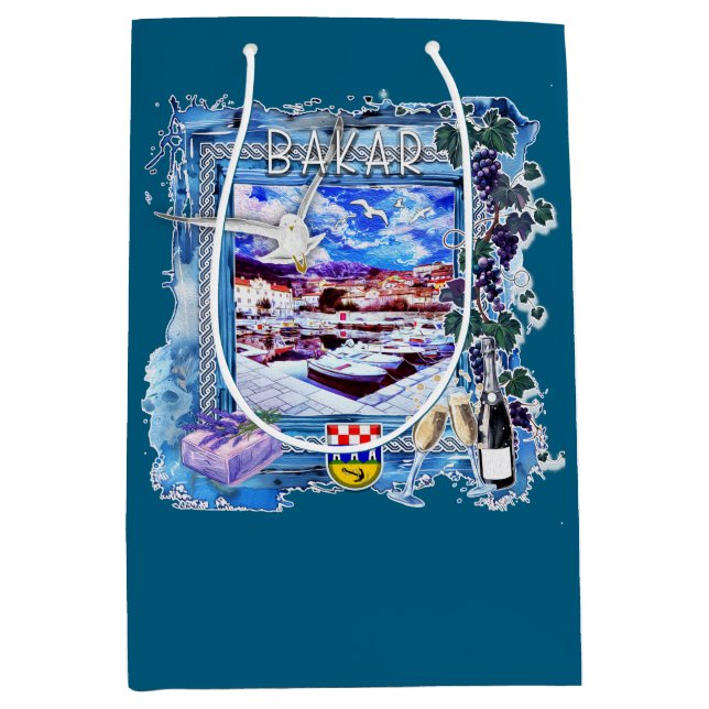 Bakar Mittlere Geschenktüte (Vorderseite)