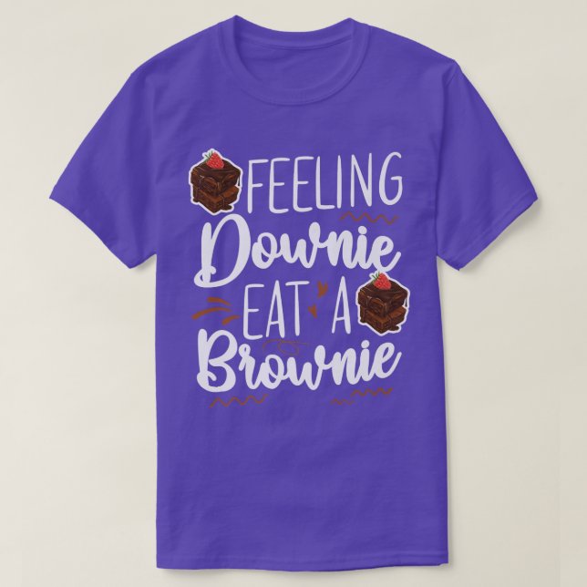 Bake Baking Brownie Pun  T-Shirt (Design vorne)