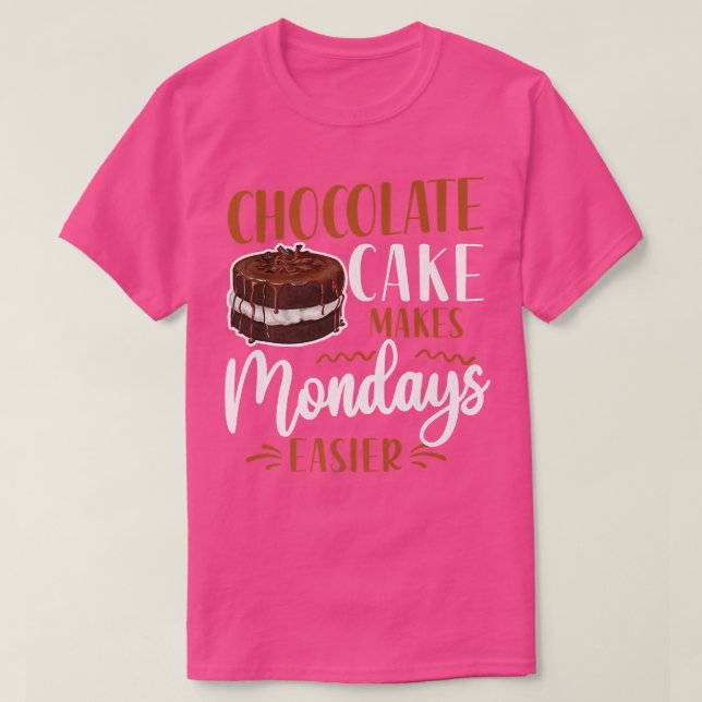 Bake Baking Chocolate T-Shirt (Design vorne)