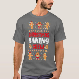 Bake Baking Gingerbread Man Christmas Cookie T-Shirt
