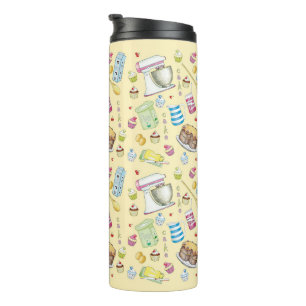 Bake Cake Thermal Tumbler Thermosbecher