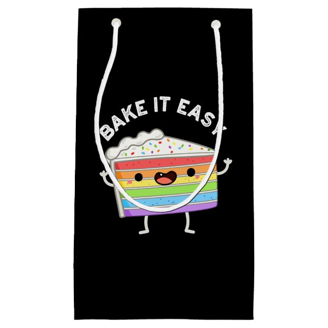 Bake it Easy Funny Cake Pub Dark BG Kleine Geschenktüte (Vorderseite)