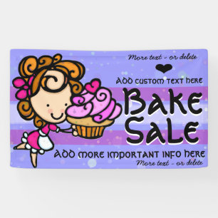 \Bake Sale.Advertising Fundraising-FörderungCustom Banner