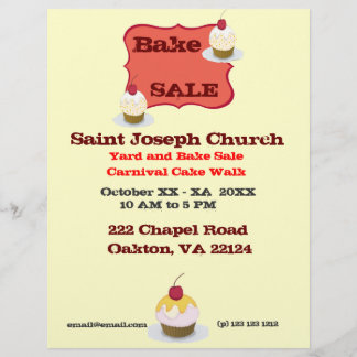 Bake Sale Flyer