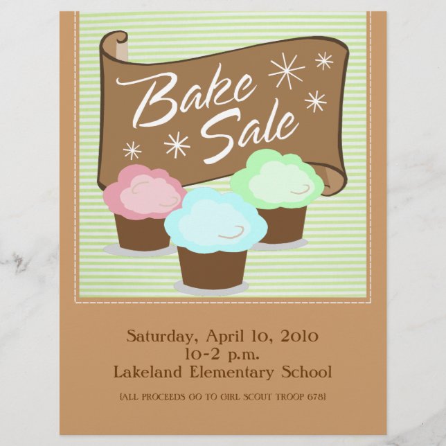 Bake-Sale-Flyer Flyer (Vorne)