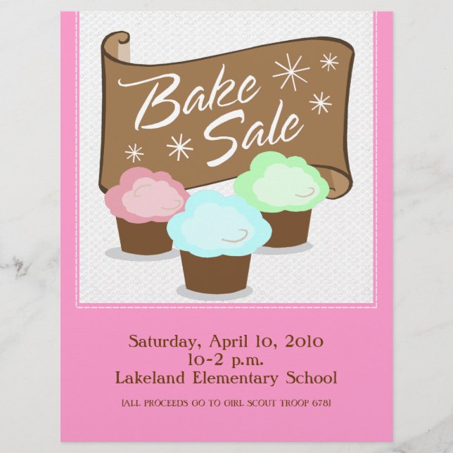 Bake-Sale-Flyer Flyer (Vorne)