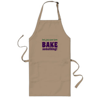 "BAKE something!" Apron Lange Schürze