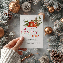 Bake Spirit Bright Holiday Party Weihnachtsgebäck Einladung