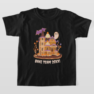 Bake Team Halloween Bake Off Black Kid's T-Shirt