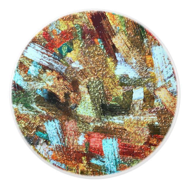 Baked Arizona Keramik Knob Keramikknauf (Vorderseite)