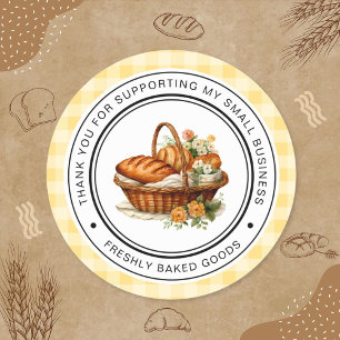 Baked Brot Business Sticker