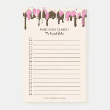 Baked Goods Bakery Business Post-it Notes