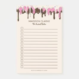 Baked Goods Bakery Business Post-it Notes Klebezettel