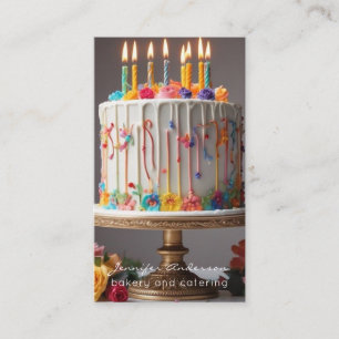 Baker Bakery Business Cards Visitenkarte