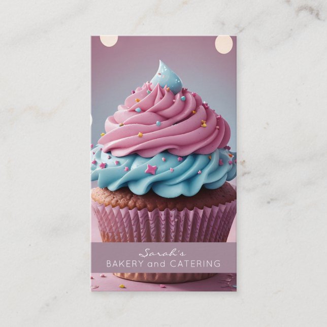 Baker Bakery Business Cards Visitenkarte (Vorderseite)