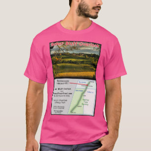 Baker Bluff Overlook fallen auf den Natchez Trace T-Shirt