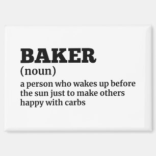 Baker Definition Kitchenetz Magnet