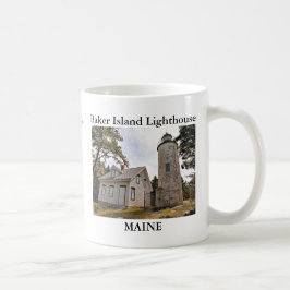 Baker Island Lighthouse, Maine Tasse