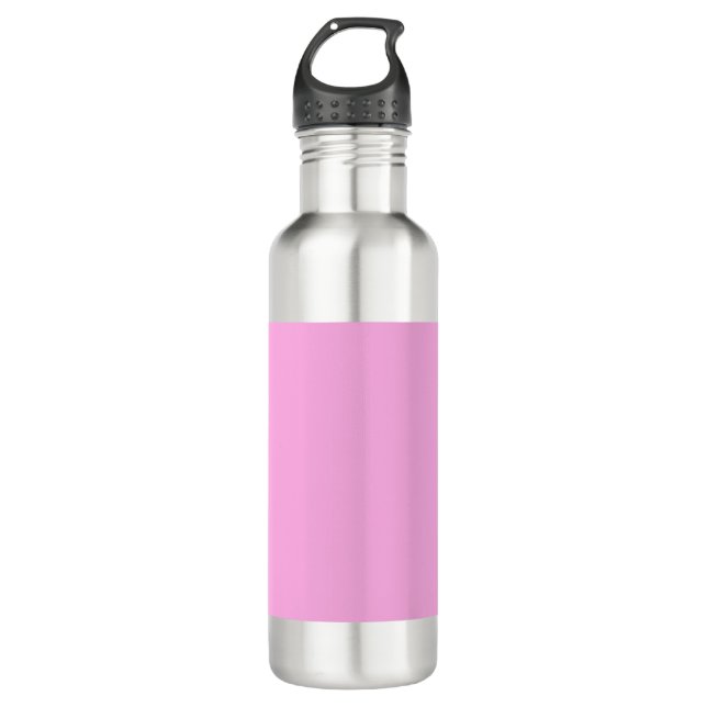 Baker Miller Pink Edelstahlflasche (Vorderseite)