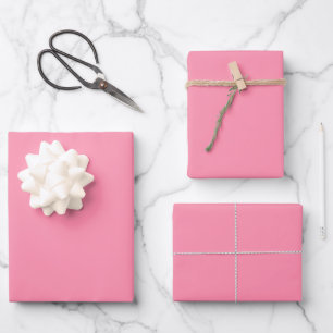 Baker-Miller pink (Vollfarbe) Geschenkpapier Set