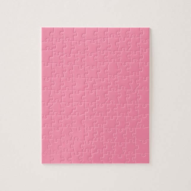 Baker-Miller pink (Vollfarbe) Puzzle (Vertikal)