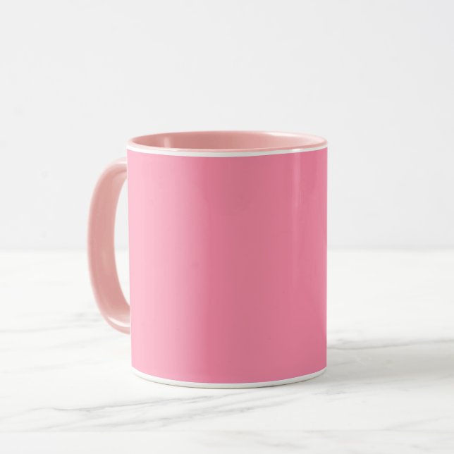 Baker-Miller pink (Vollfarbe) Tasse (Vorderseite Links)