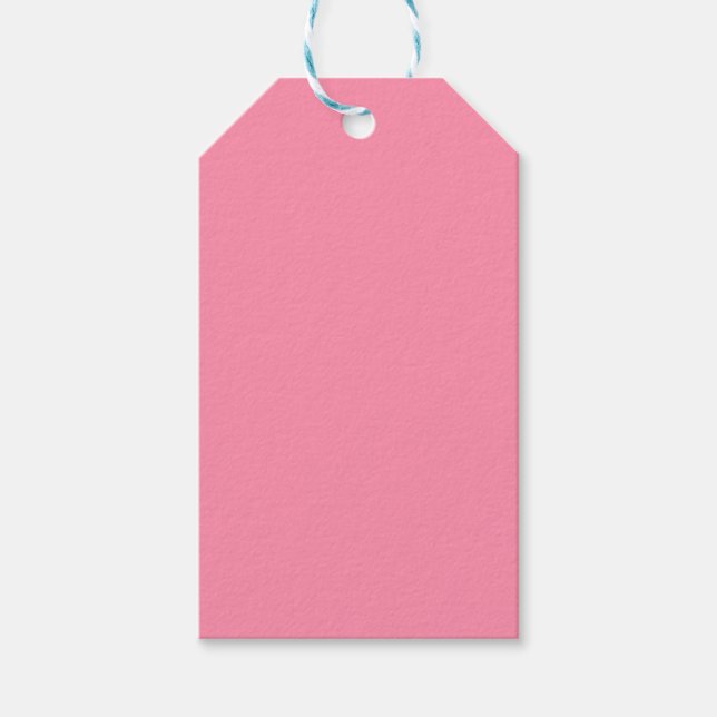 Baker Miller Rosa Farbe Geschenkanhänger (Vorderseite)
