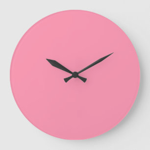 Baker Miller Rosa Farbe Große Wanduhr