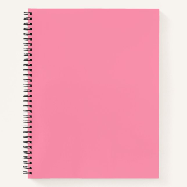 Baker Miller Rosa Farbe Notizbuch (Vorderseite)