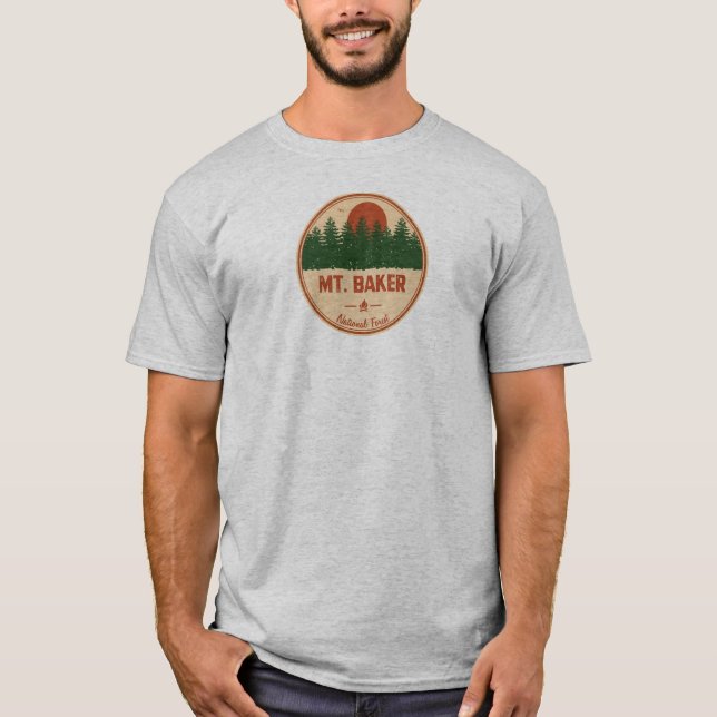Baker National Forest T-Shirt (Vorderseite)