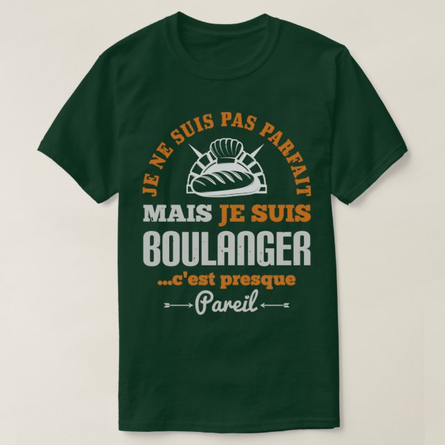 Baker Professionals Geschenk Spaß Bäckerei Handwer T-Shirt (Design vorne)