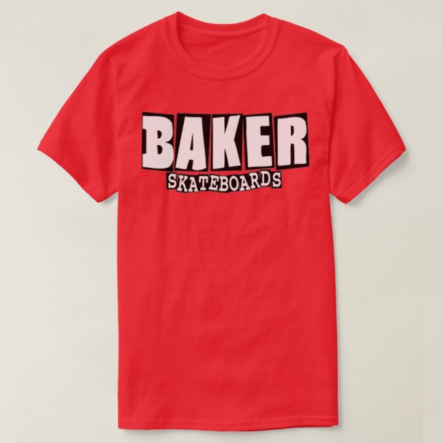 Baker-Skateboard 1 T-Shirt (Design vorne)