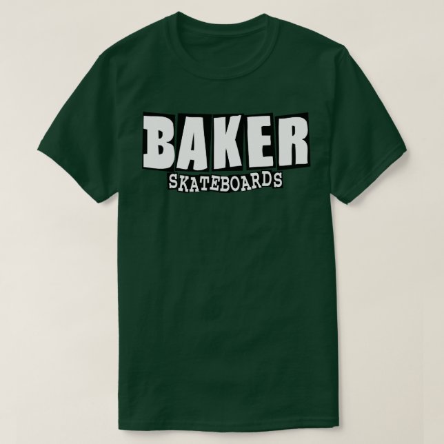 Baker-Skateboard T-Shirt (Design vorne)