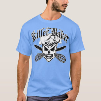 Baker Skull 2 Killer Baker und Crossed Whisky T-Shirt