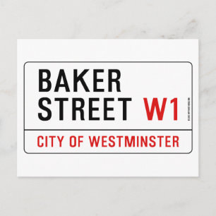 Baker Street Postkarte