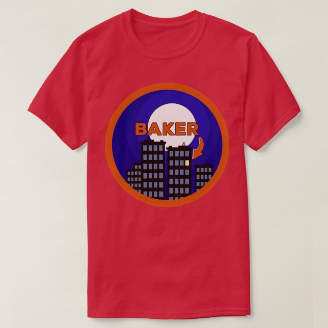 Baker T-Shirt (Design vorne)