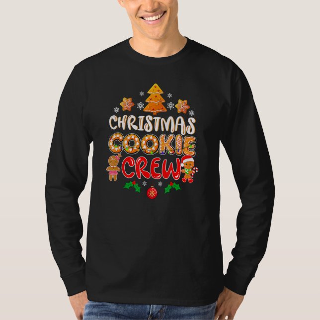 Bakers Christmas Cookie Crew Family Baking Team Ho T-Shirt (Vorderseite)