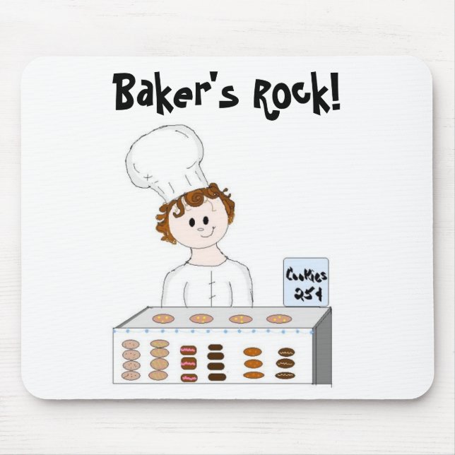 Bakers Rock Mousepad (Vorne)