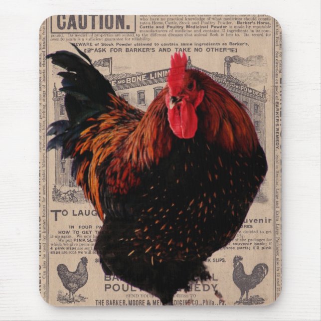Baker's Spezialgeflügel Mousepad (Vorne)