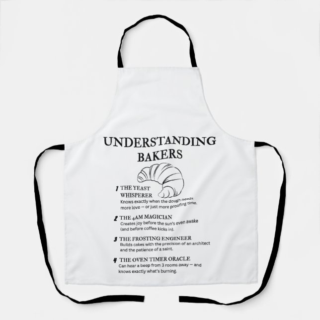 Bakers verstehen schürze (Vorderseite)