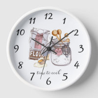 Baker's Zutaten Zeit zum Kochen