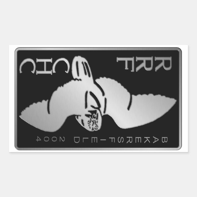 Bakersfield 2004 rechteckiger aufkleber (Vorderseite)