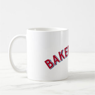 Bakersfield, California Vintag Arch Kaffeetasse